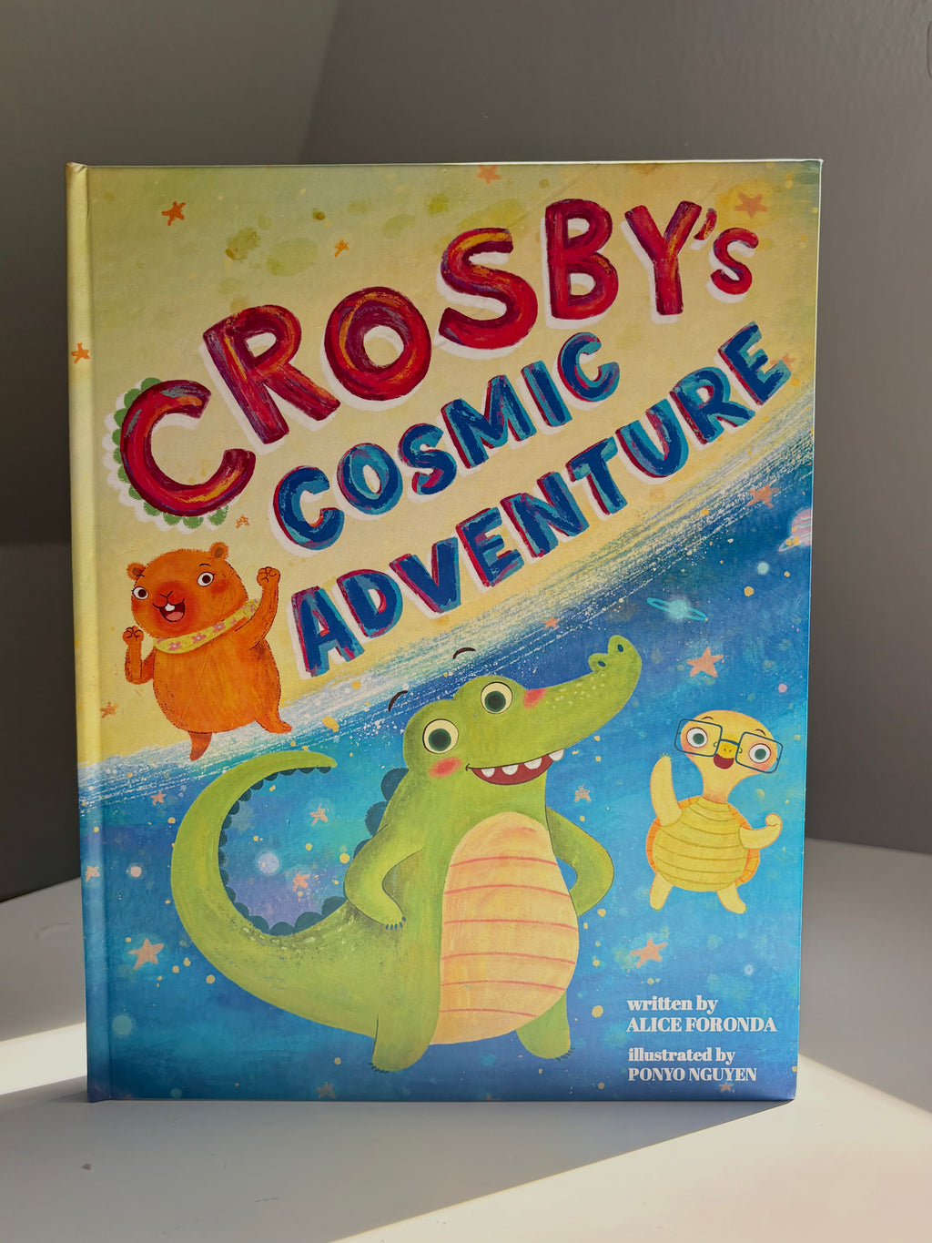 Crosby's Cosmic Adventure Hardcover Book ONLY (Preorder)